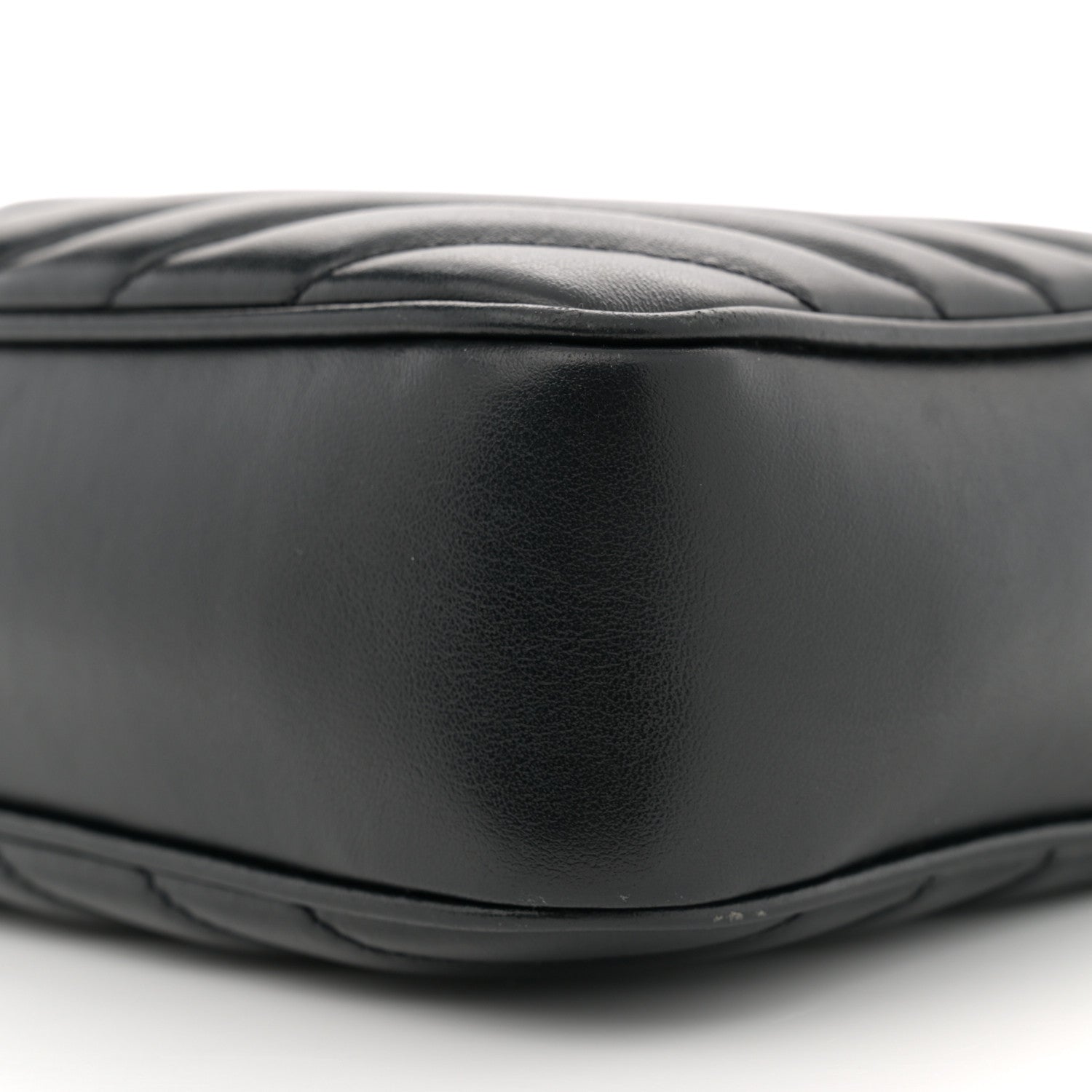 Saint Laurent Calfskin Matelasse Monogram Lou Camera Bag Black 10 of 18
