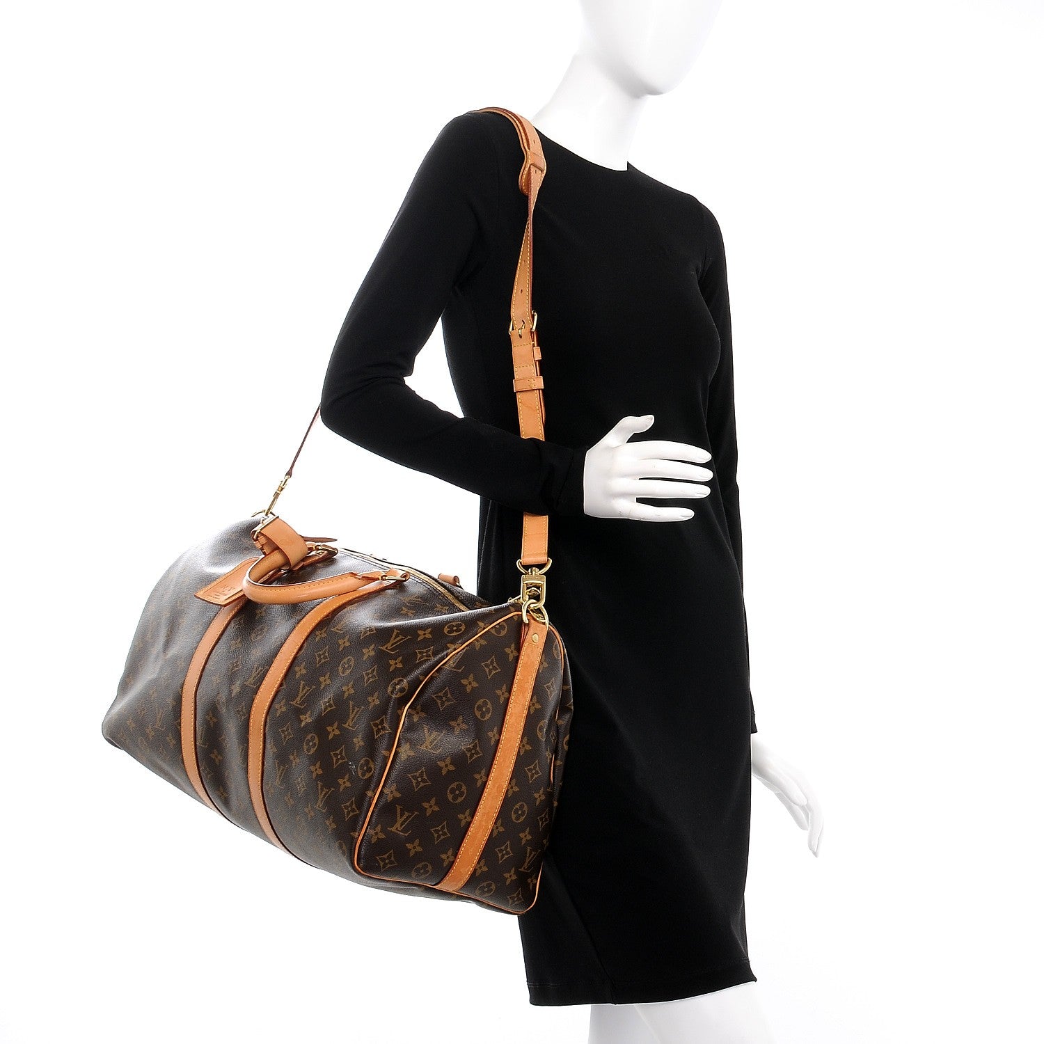Louis Vuitton Monogram Keepall Bandouliere 50 2 of 13