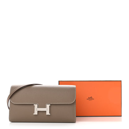 Hermes Epsom Constance Long To Go Wallet Etoupe 11 of 11