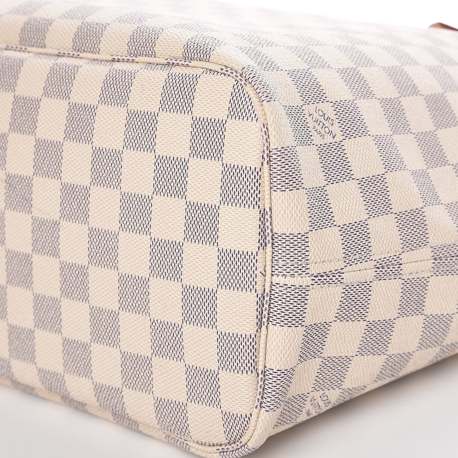 Louis Vuitton Damier Azur Neo Neverfull MM Rose Ballerine 24 of 24