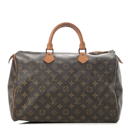 Louis Vuitton Monogram Speedy 35 1 of 22