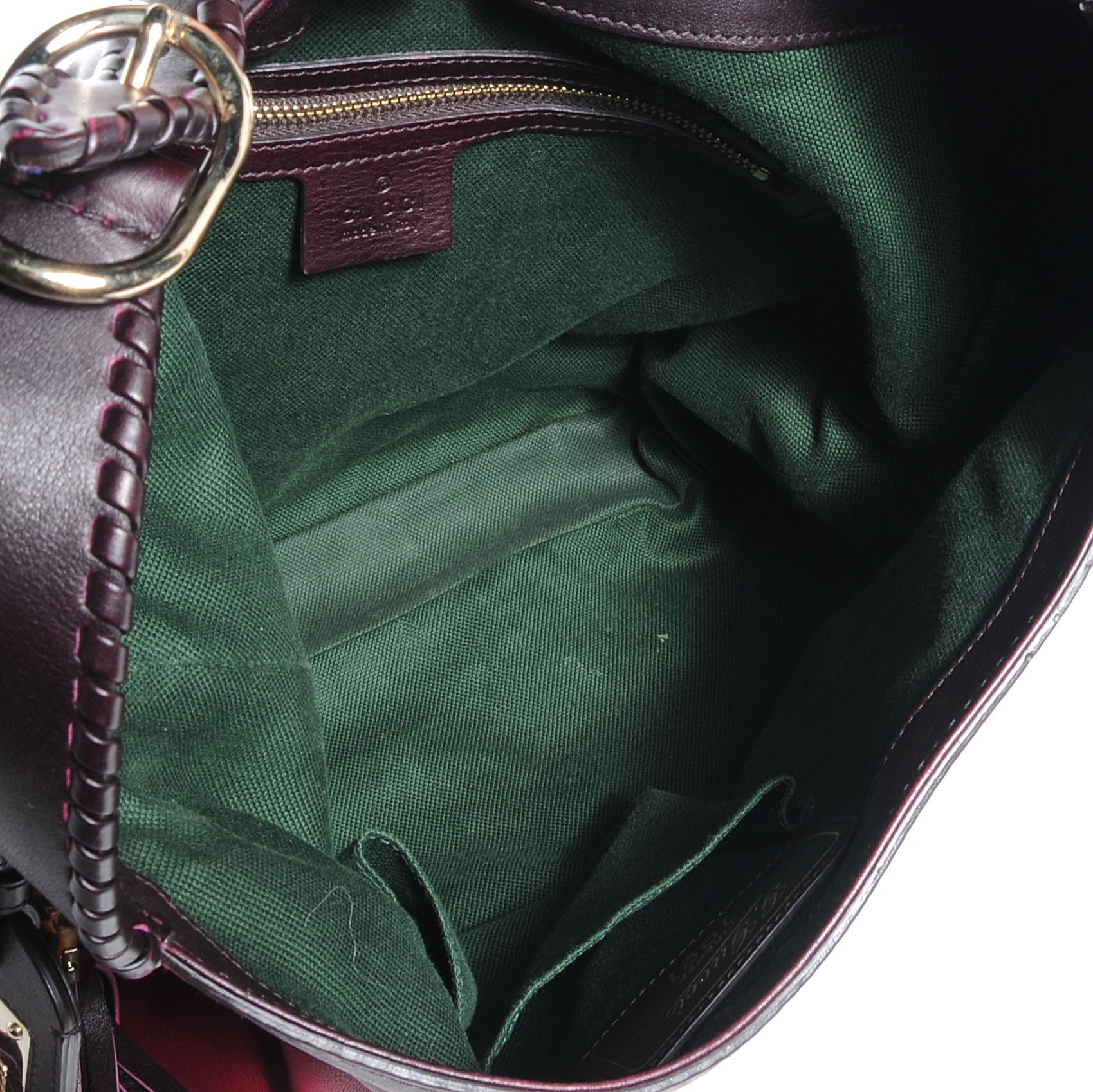 Gucci Leather 1921 Medium Shoulder Bag Cherry 5 of 8