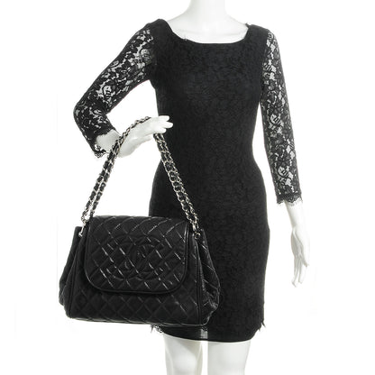 Chanel Caviar Quilted Timeless Accordion Flap Black 2 of 7