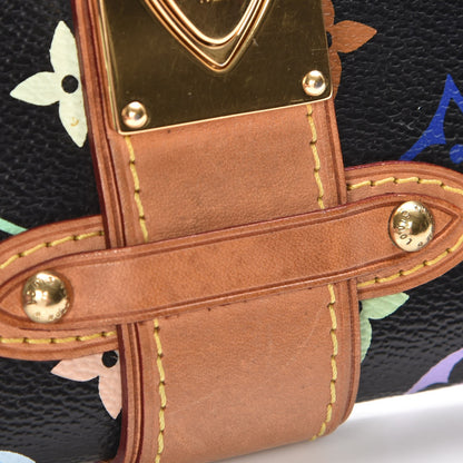 Louis Vuitton Monogram Multicolor Shirley Black 7 of 9