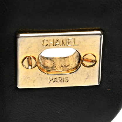 Chanel Lambskin Quilted Small Double Flap Black 7 of 12