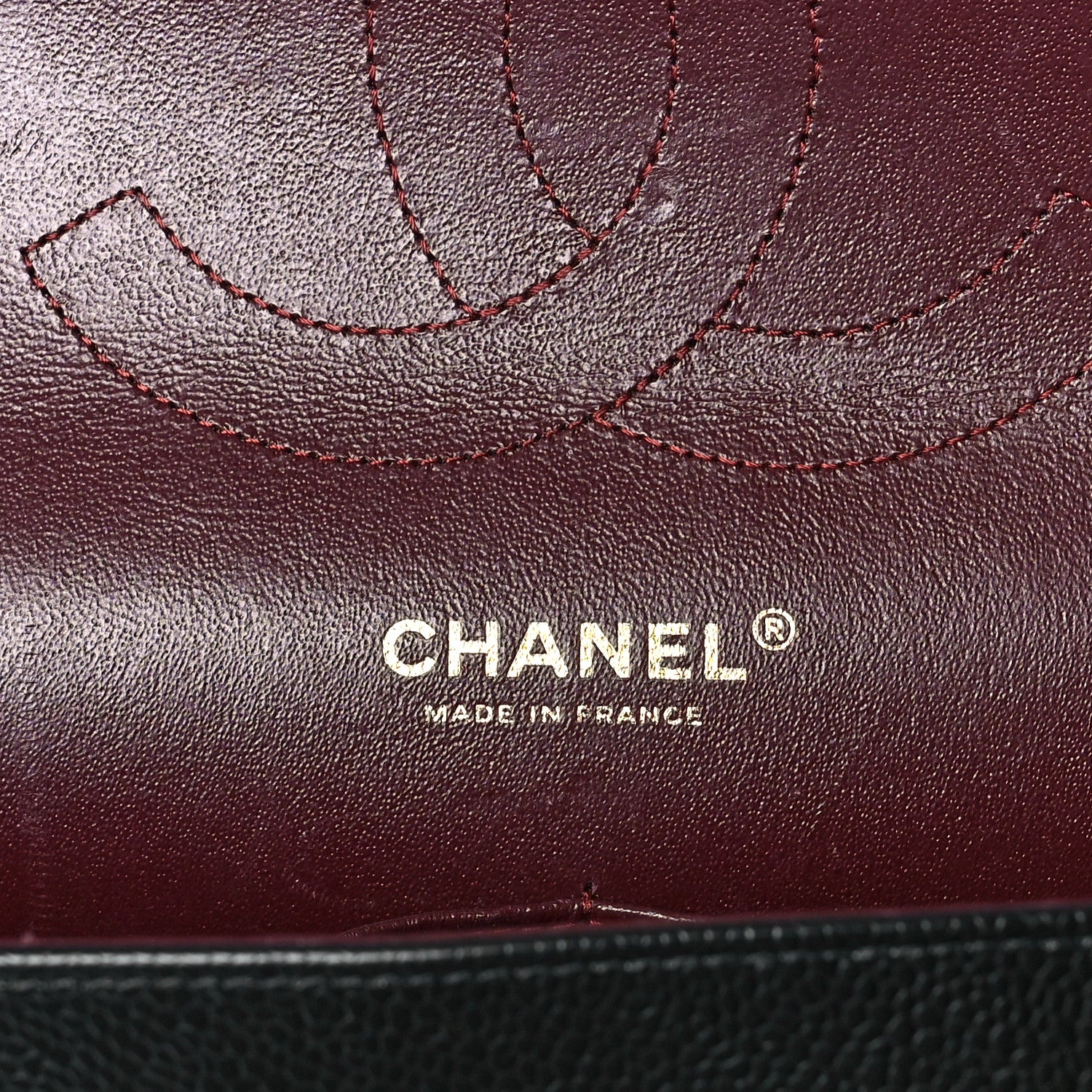 Chanel Caviar Quilted Jumbo Double Flap Black 6 of 18