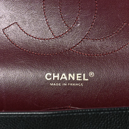 Chanel Caviar Quilted Jumbo Double Flap Black 6 of 18