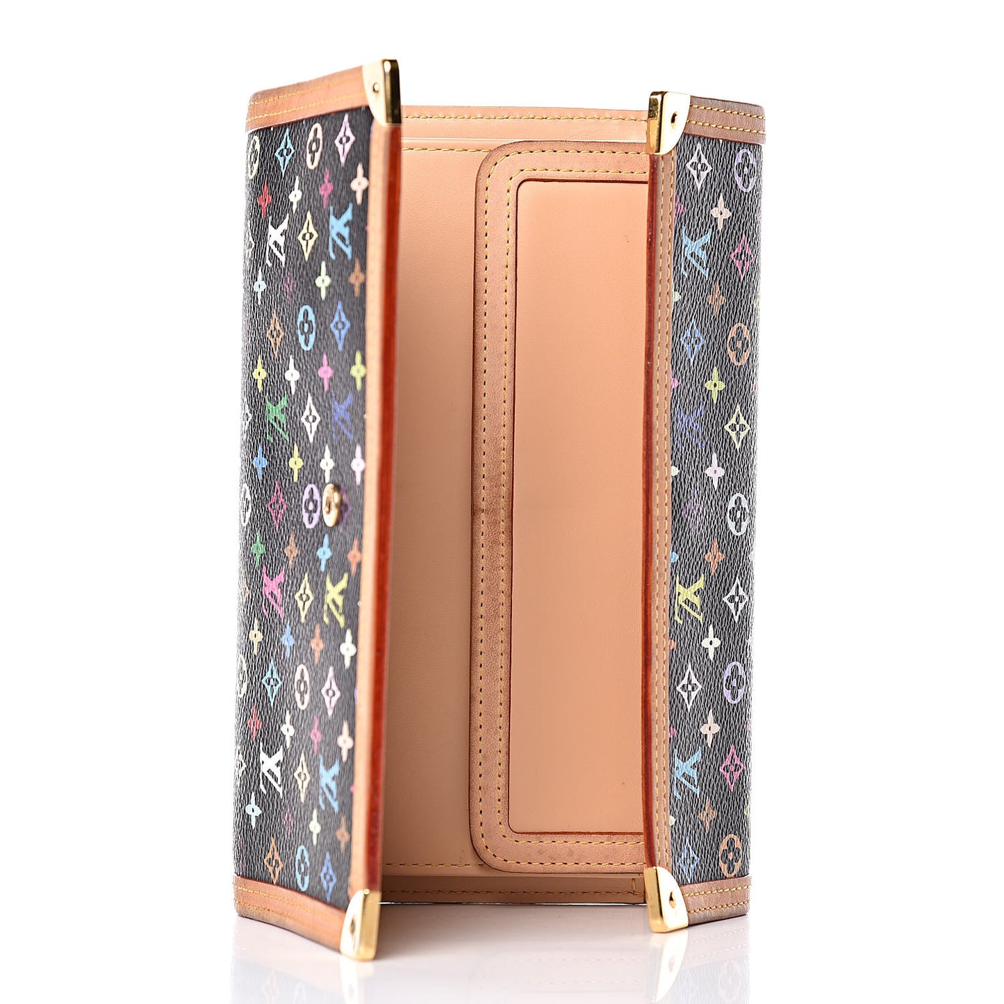 Monogram Multicolor Porte Tresor International Wallet Black