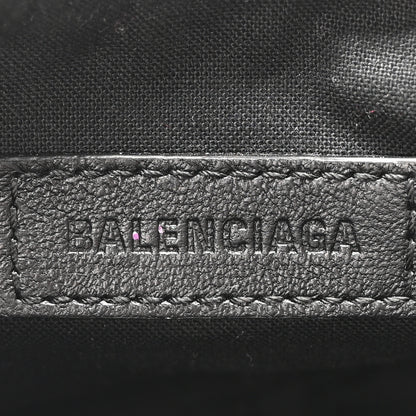 Balenciaga Metallic Agneau Arena Le Cagole Shoulder Bag XS Met Mauve 6 of 10