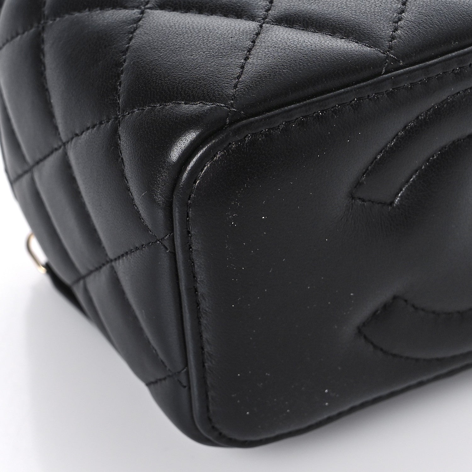 Chanel Lambskin Quilted Pick Me Up Vanity Case Black 8 of 10