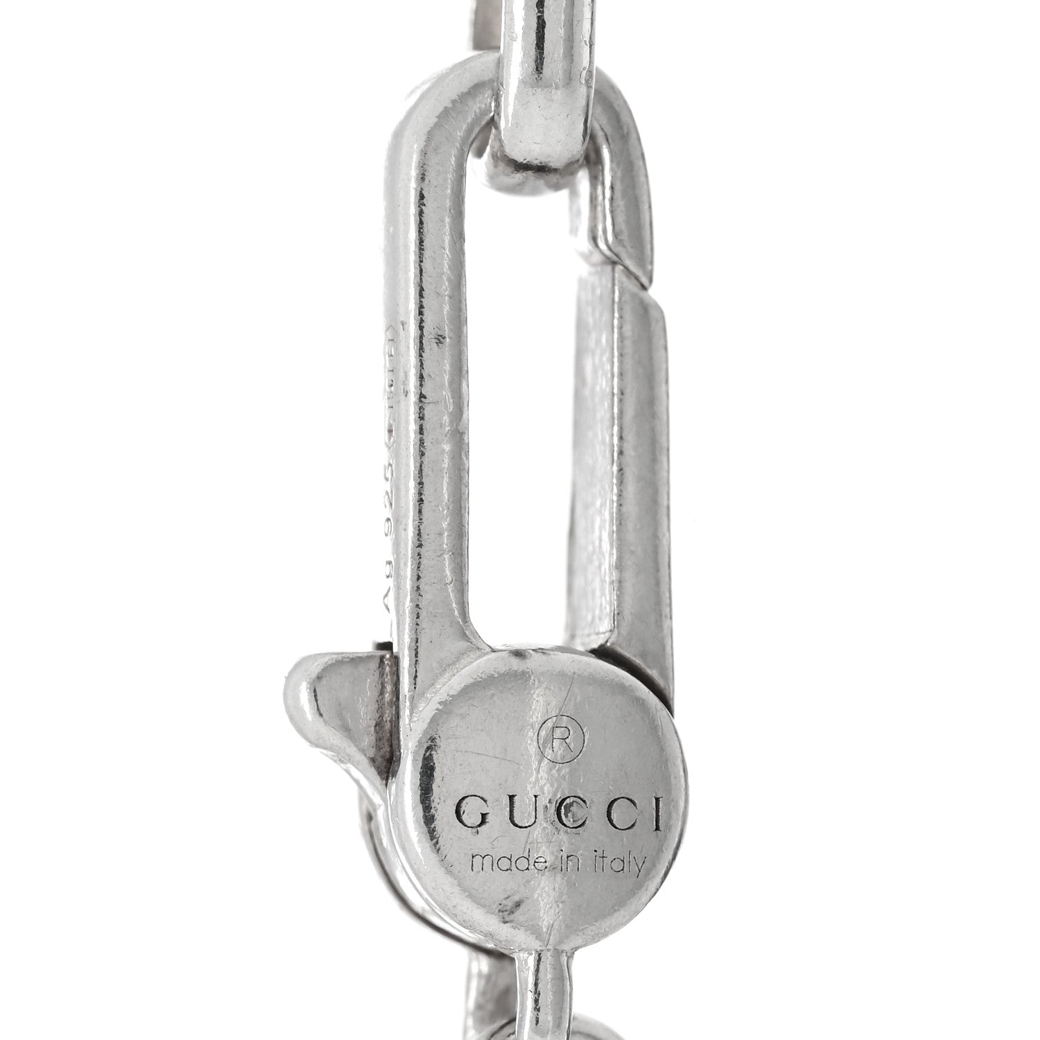 Gucci Sterling Silver Interlocking GG Bracelet 3 of 4