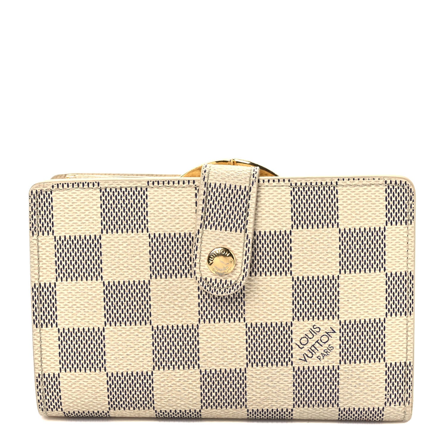 Louis Vuitton Damier Azur French Purse Wallet 1 of 6