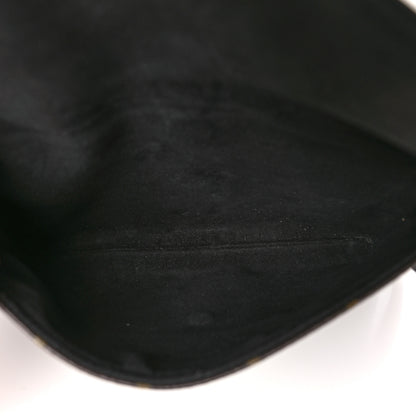 Louis Vuitton Monogram Twice Pochette Black 6 of 9