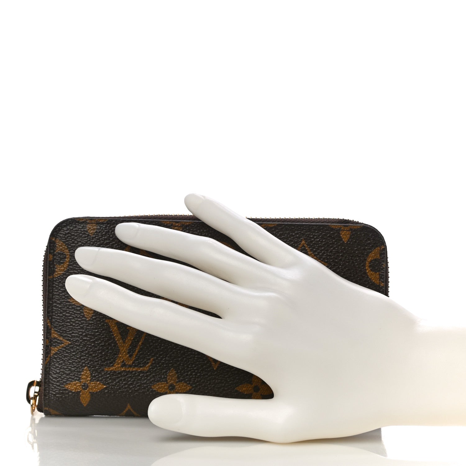 Louis Vuitton Monogram Zippy Compact Wallet 2 of 9