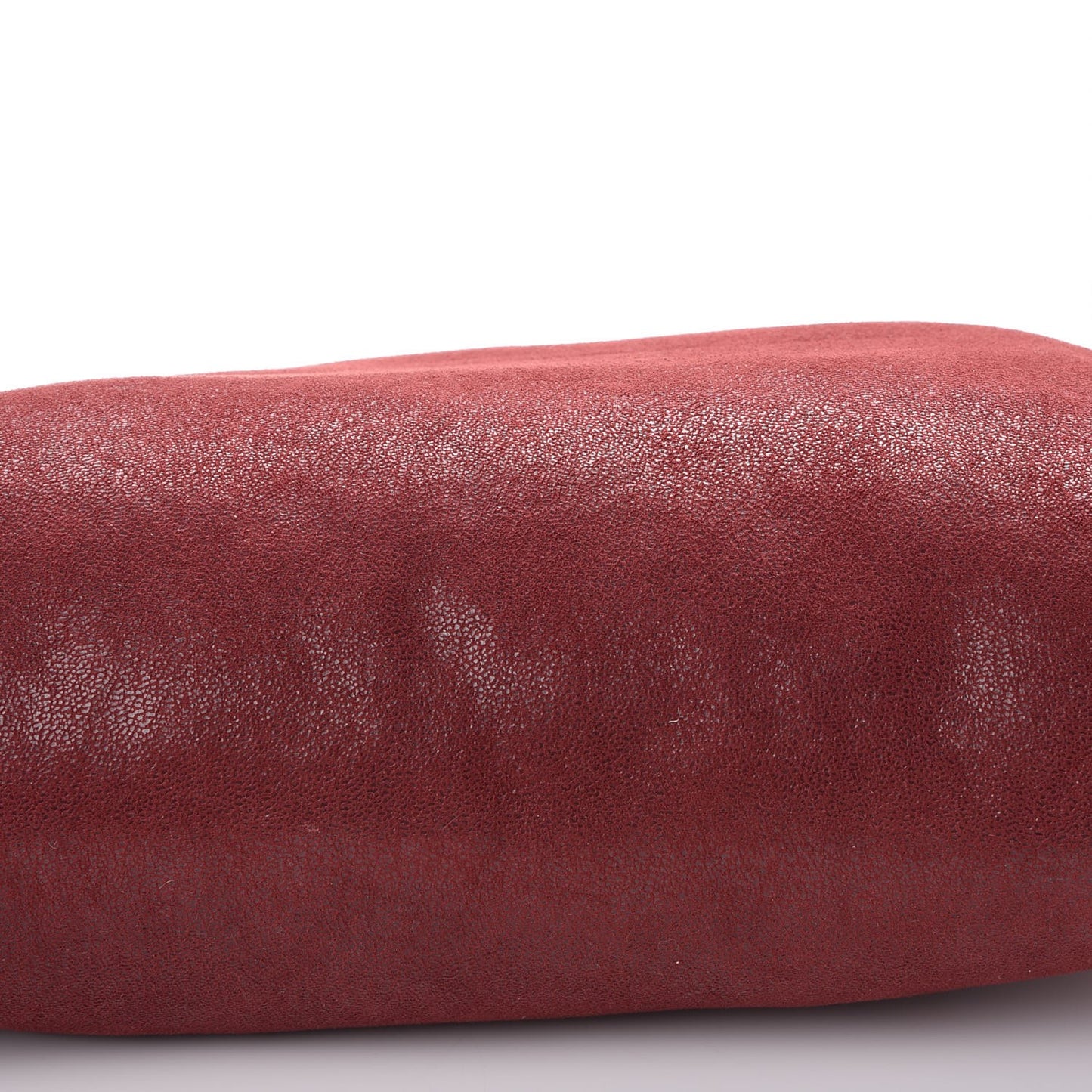 Shaggy Deer Falabella Fold Over Tote Plum