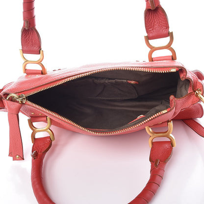 Chloe Calfskin Medium Marcie Satchel Paradise Pink 5 of 8