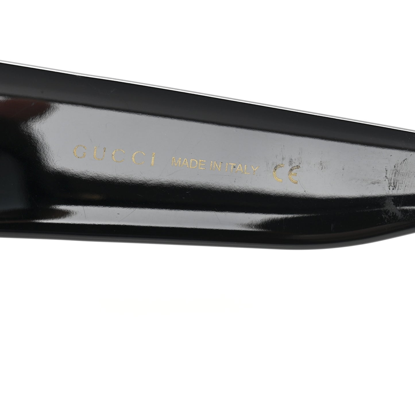 Acetate Square Frame Sunglasses GG0053SN Black