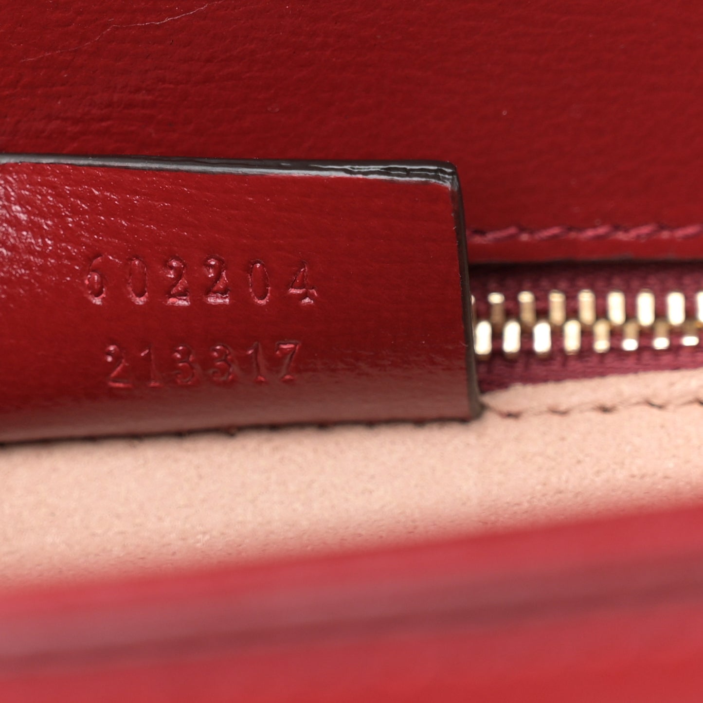 GG Supreme Monogram Azalea Calfskin Horsebit 1955 Shoulder Bag Beige Ebony New Cherry Red