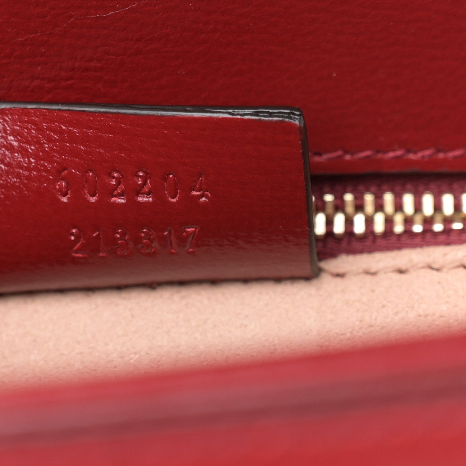 Gucci GG Supreme Monogram Azalea Calfskin Horsebit 1955 Shoulder Bag Beige Ebony New Cherry Red 7 of 10