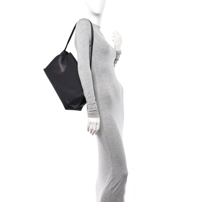 The Row Saddle Calfskin Sienna Shoulder Bag Black 2 of 9