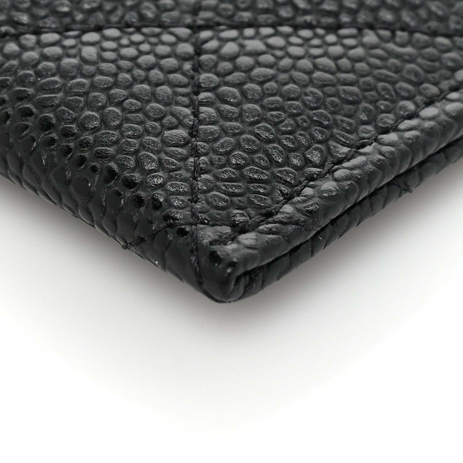 Chanel Caviar Quilted Card Holder Black 9 of 9