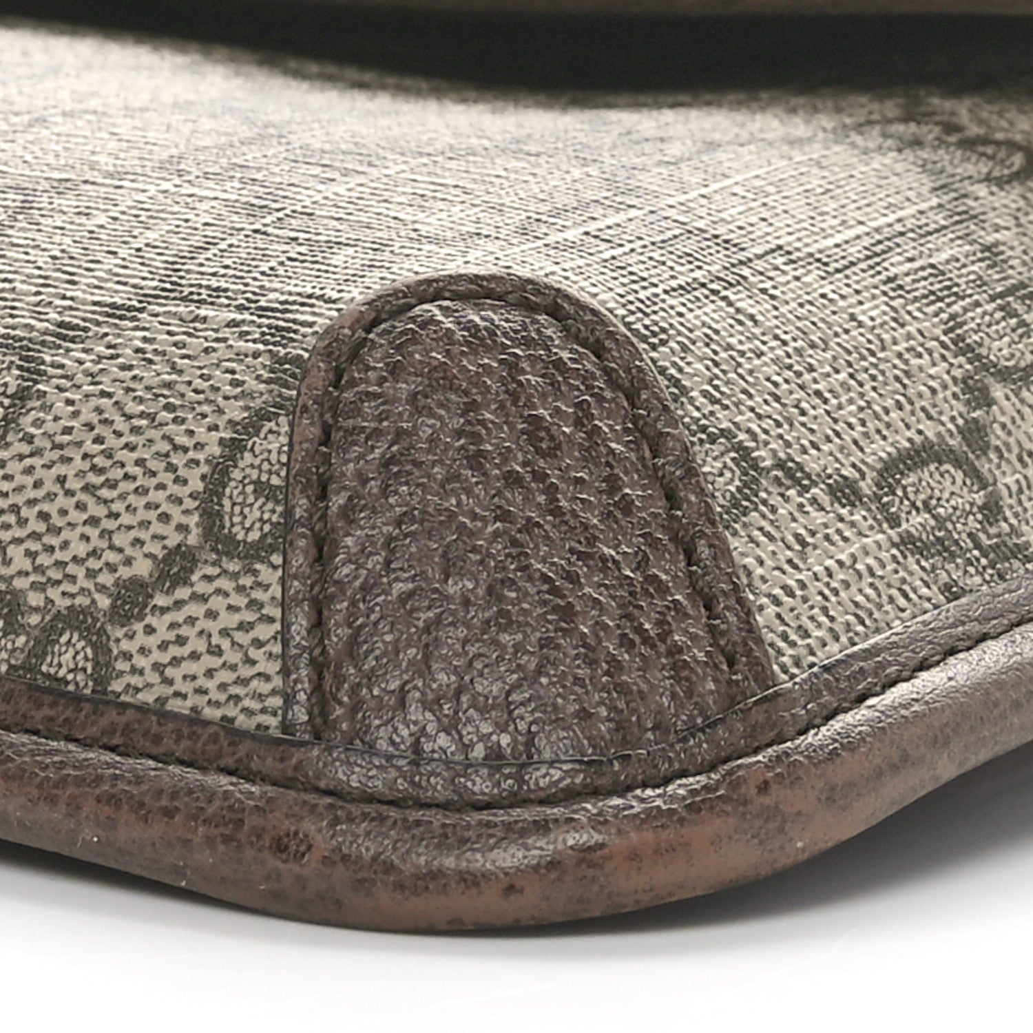 Gucci GG Supreme Monogram Neo Vintage Web Belt Bag Brown 11 of 12