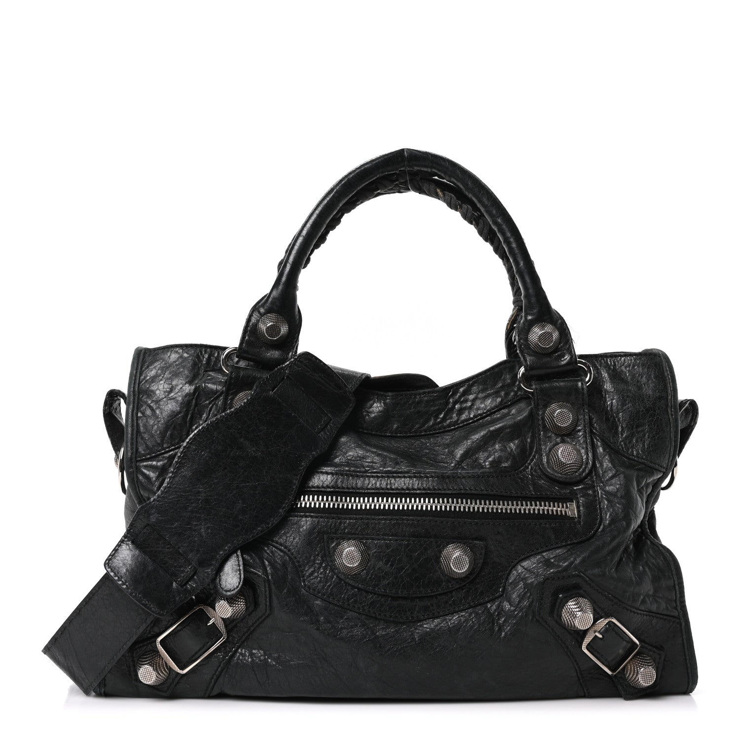 Balenciaga Agneau Giant 21 Silver Hardware City Black 1 of 11