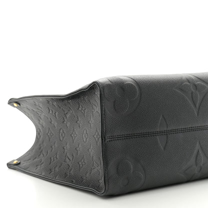 Louis Vuitton Empreinte Monogram Giant Onthego MM Black 7 of 8