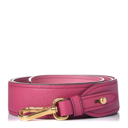 Prada Saffiano Shoulder Strap Peonia 1 of 5