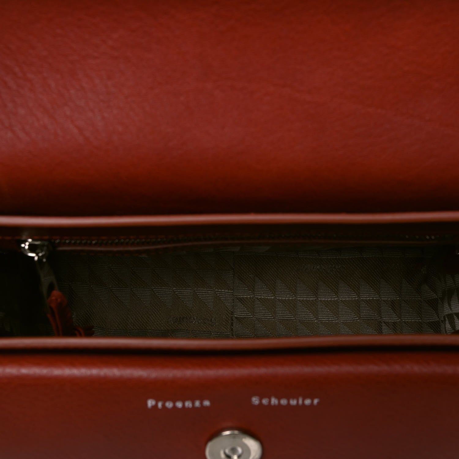 Proenza Schouler Calfskin Mini PS11 Classic Shoulder Bag Saddle 5 of 5