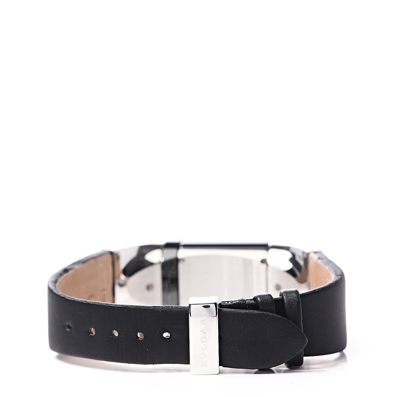 Bulgari Stainless Steel Calfskin 20mm IPNO Digital Watch 4 of 8