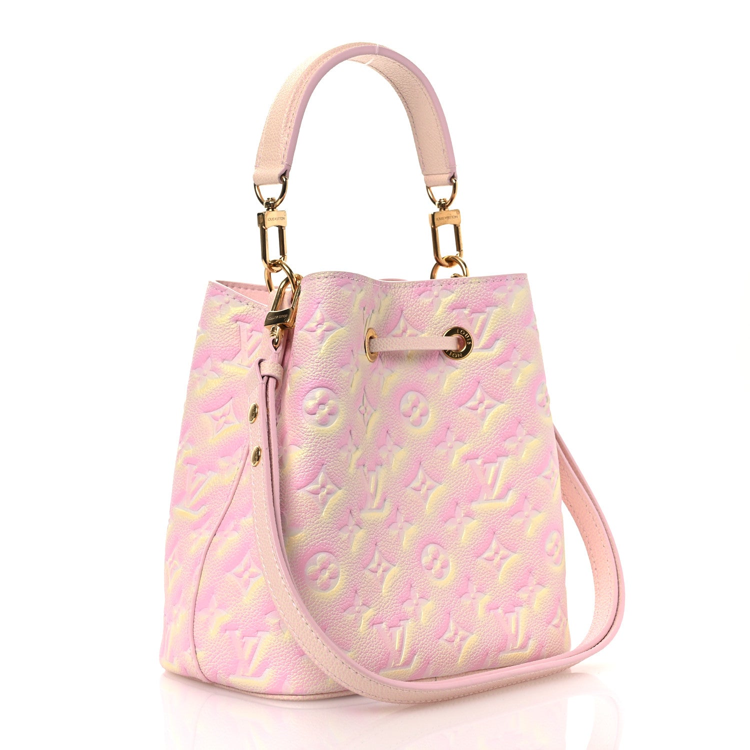 Louis Vuitton Empreinte Monogram Summer Stardust Neonoe BB Pink 3 of 11