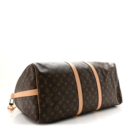 Louis Vuitton Monogram Keepall Bandouliere 55 3 of 11