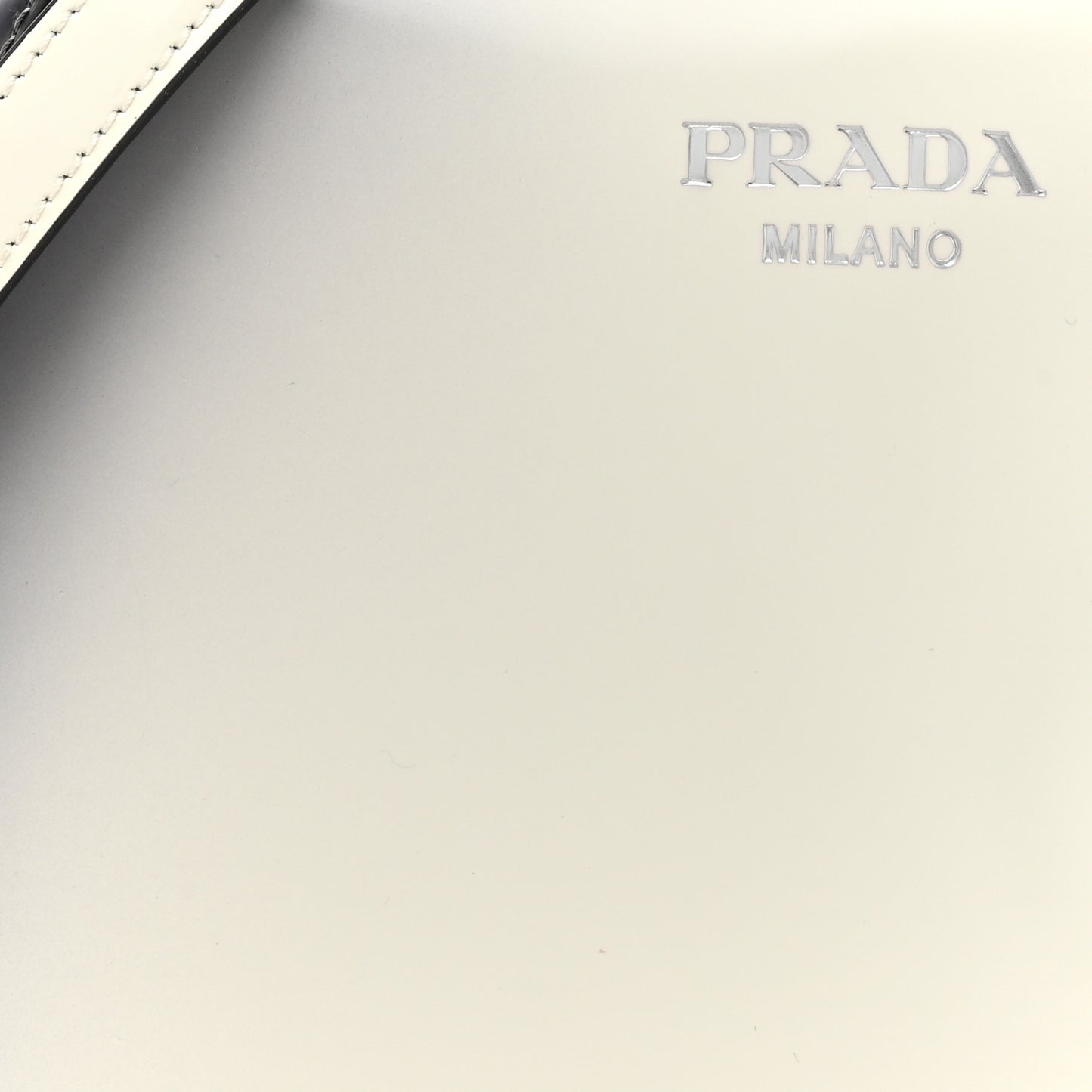 Spazzolato Small Supernova Handbag White Sfumato