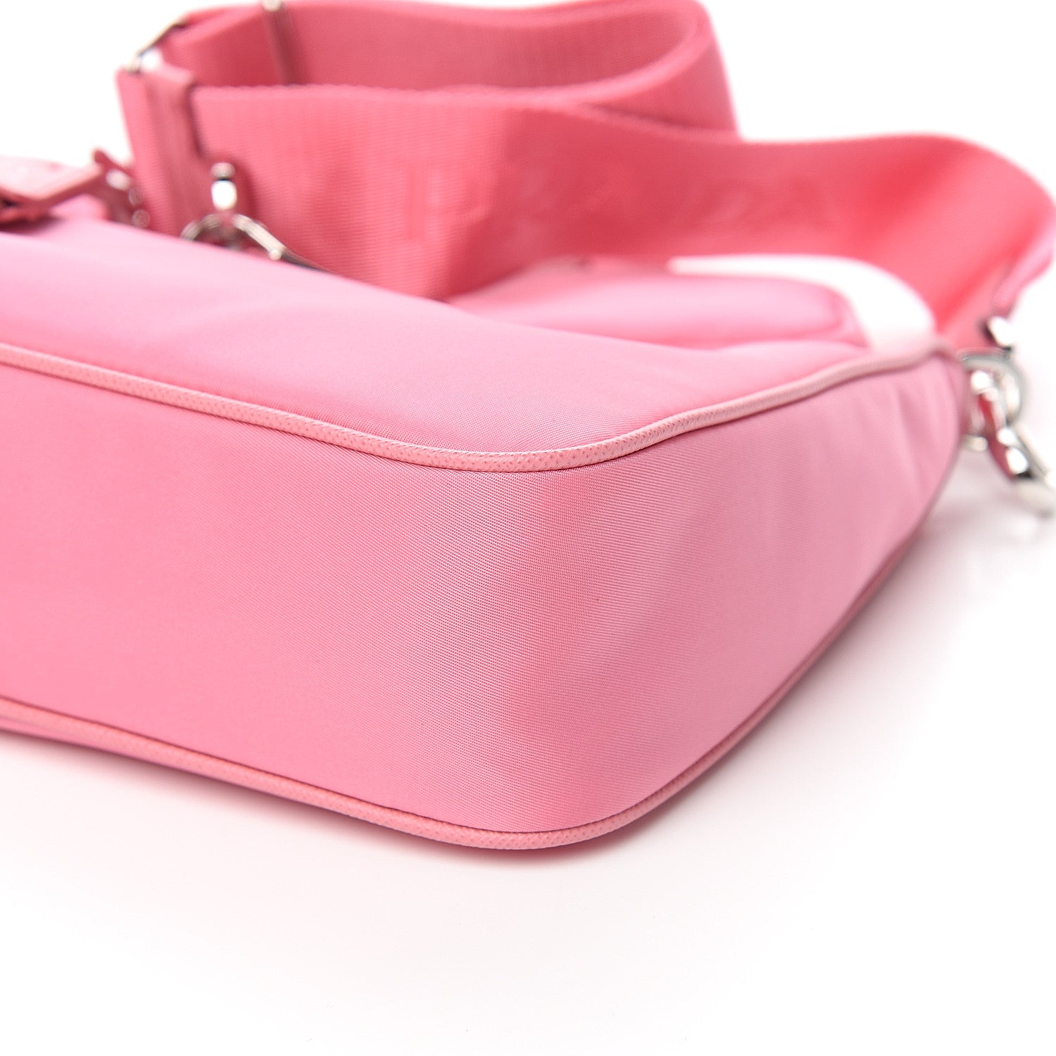Prada Nylon Re-Edition 2005 Shoulder Bag Begonia 8 of 11