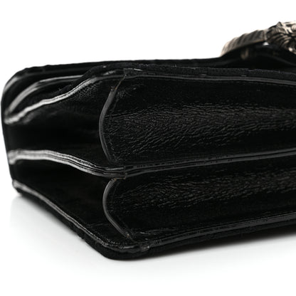 Gucci Velvet GG Monogram Small Dionysus Shoulder Bag Black 9 of 11