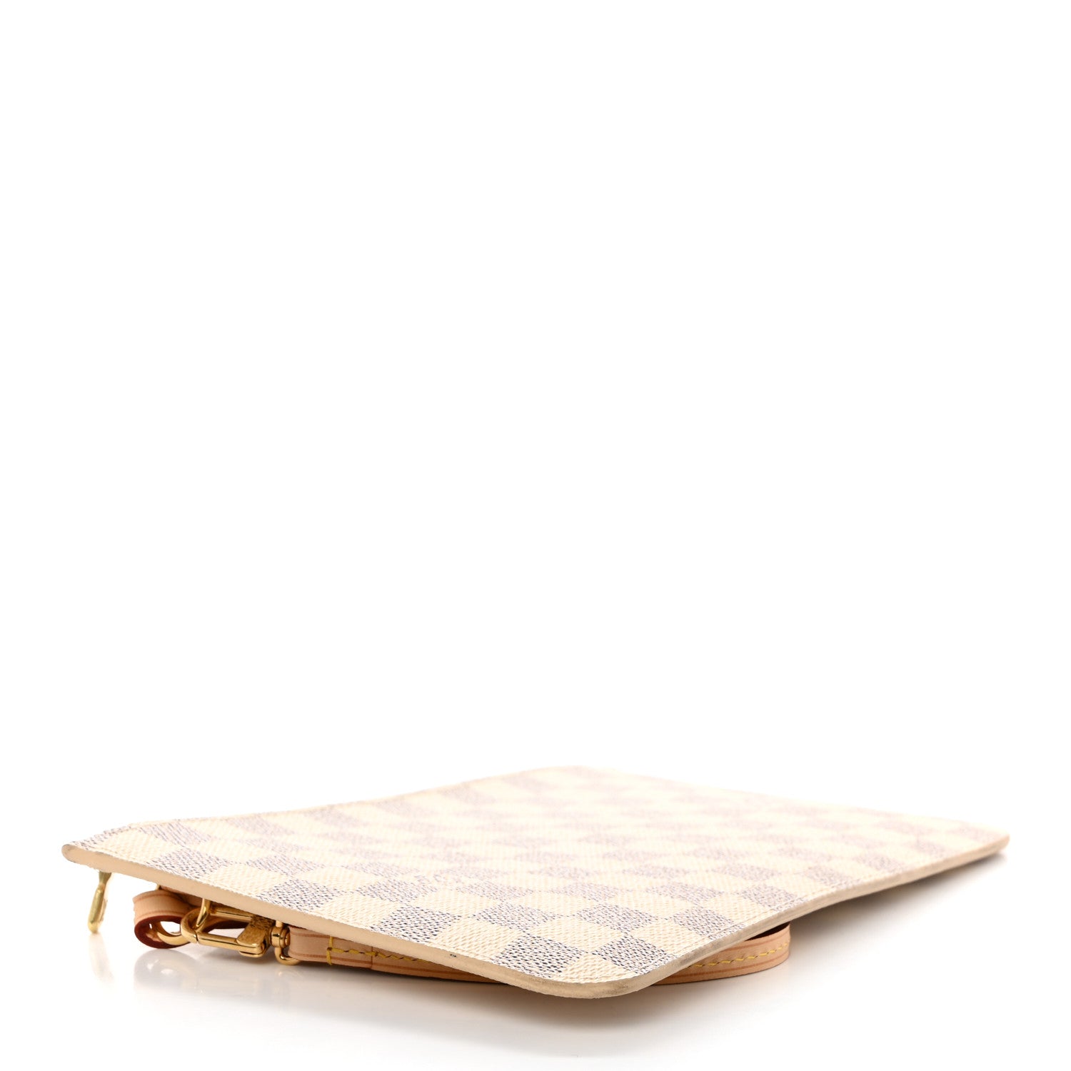 Louis Vuitton Damier Azur Neverfull MM GM Pochette Rose Ballerine 4 of 6