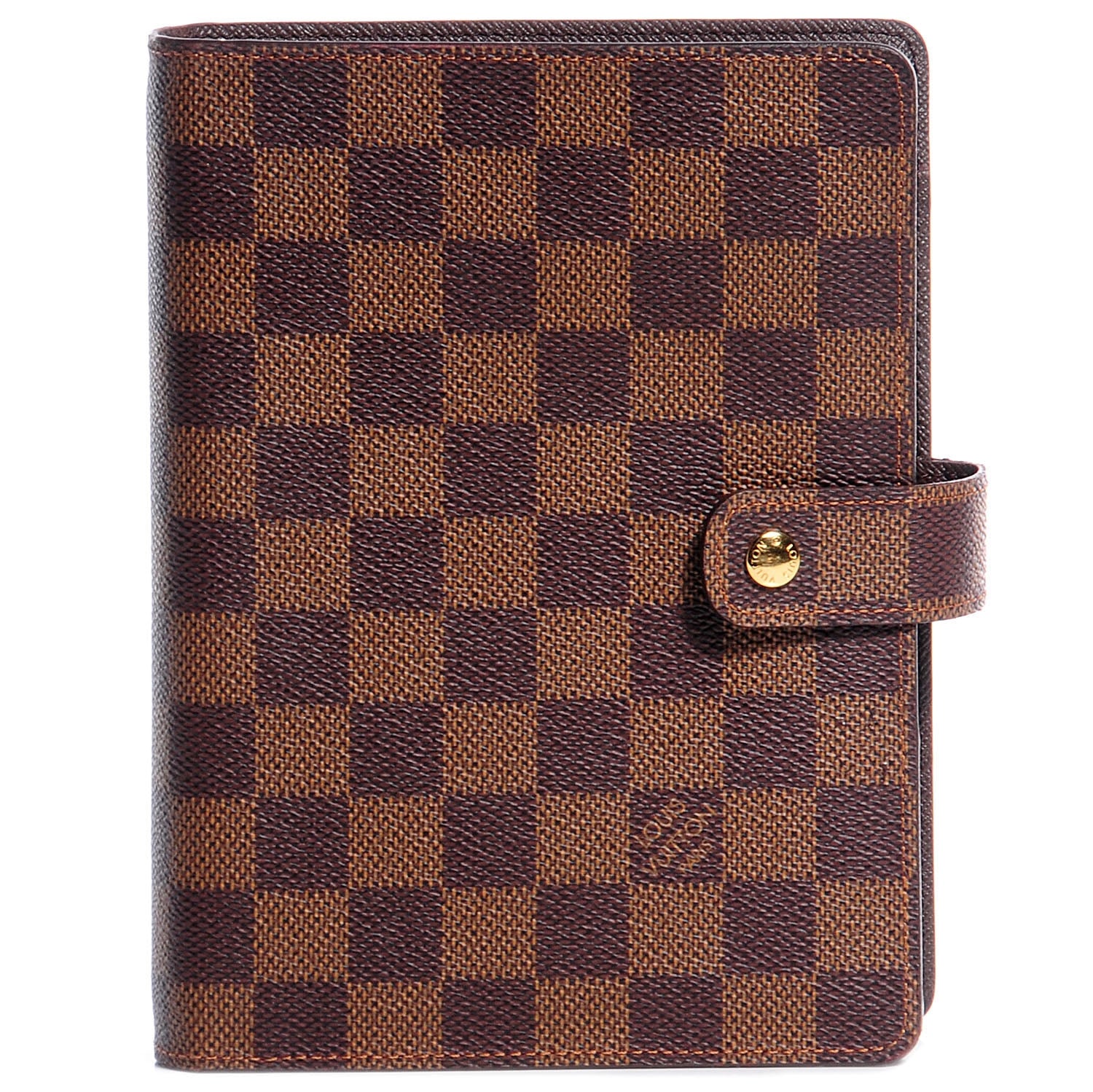 Louis Vuitton Damier Ebene Medium Ring Agenda Cover 1 of 7