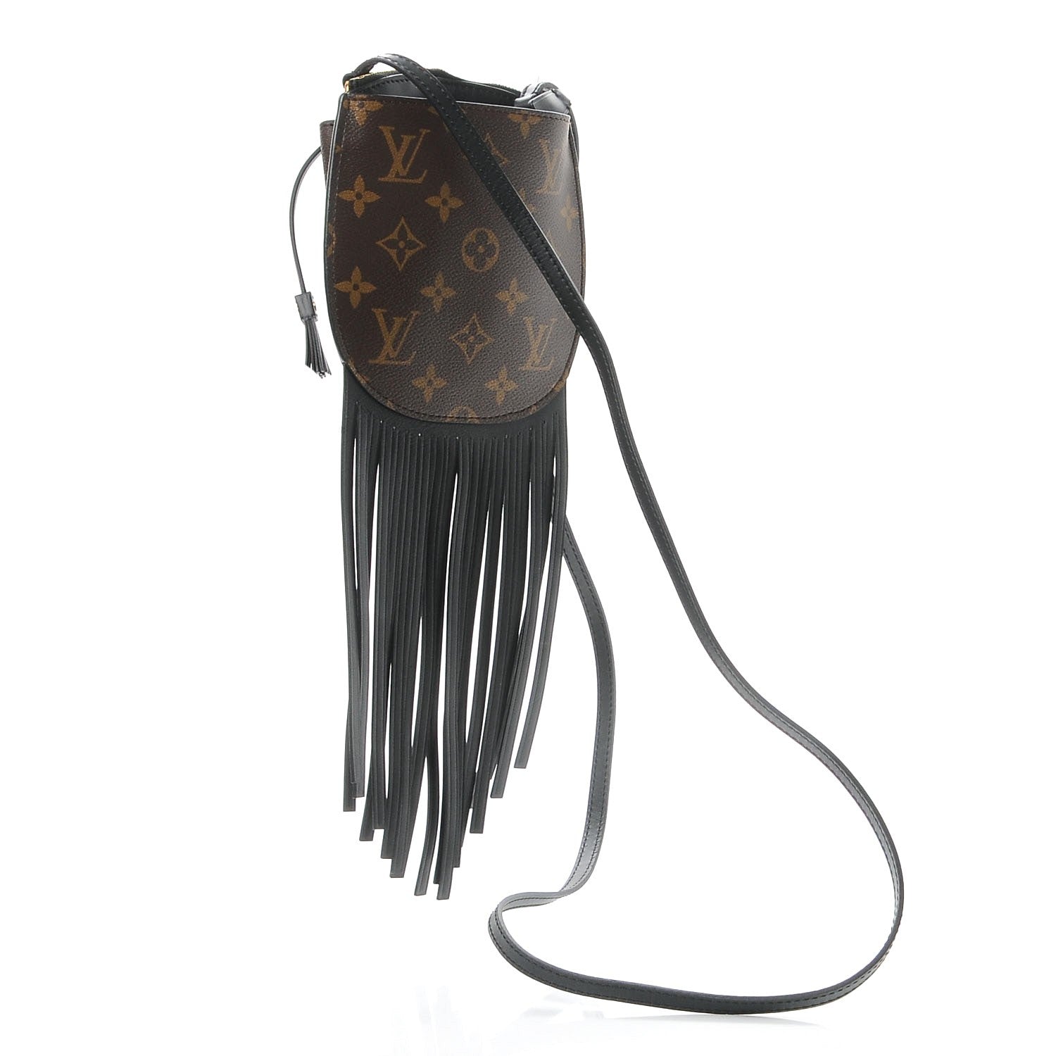 Louis Vuitton Monogram Fringed Mini Noe 3 of 7