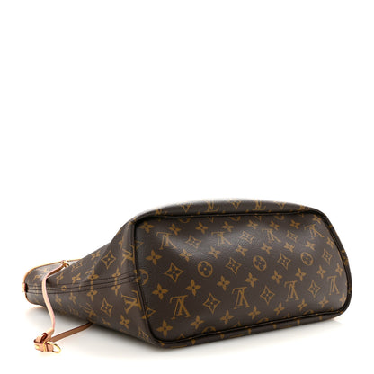 Louis Vuitton Monogram Inside Out Neverfull Bandouliere MM Rose Pondichery 4 of 13