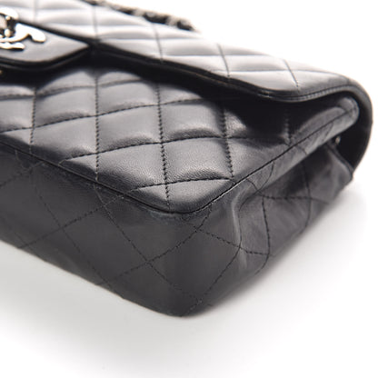 Chanel Lambskin Quilted East West Flap Black 10 of 10