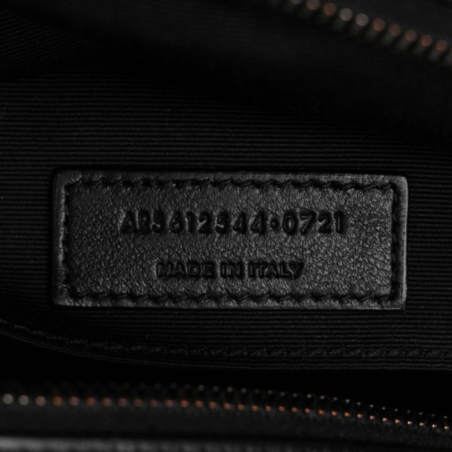 Calfskin Matelasse Monogram Lou Camera Bag Black