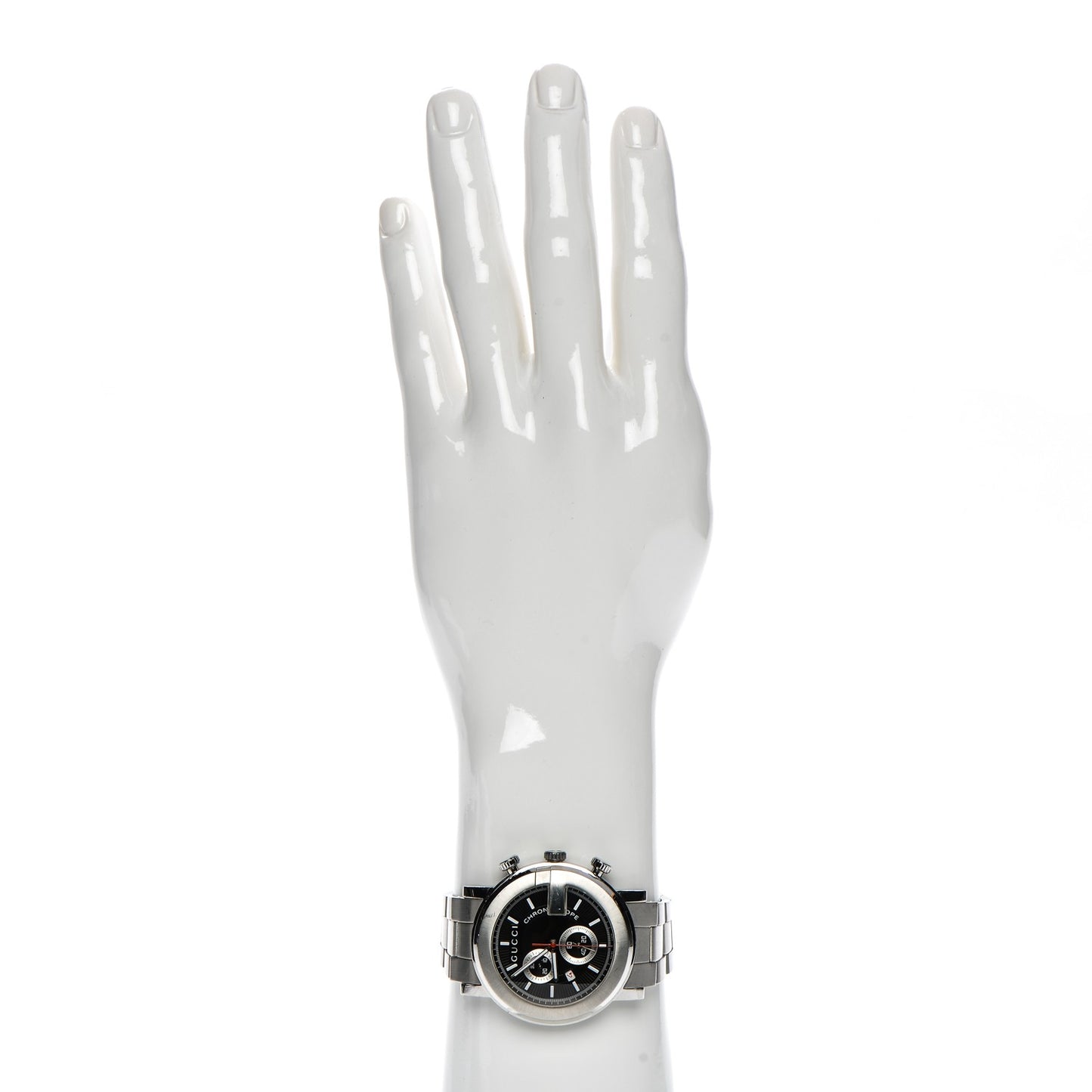 Stainless Steel 44mm G-Chrono Chronoscope Quartz Watch Black