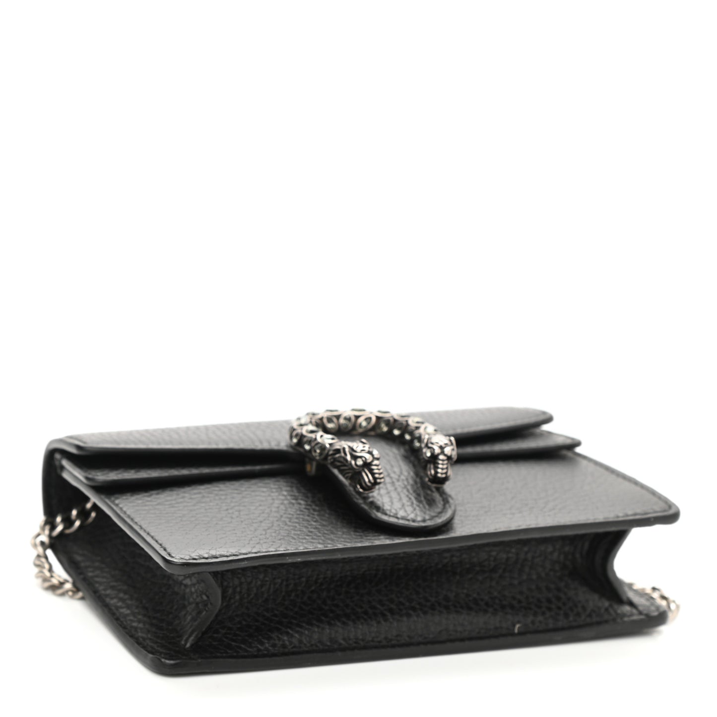 Calfskin Super Mini Dionysus Shoulder Bag Black