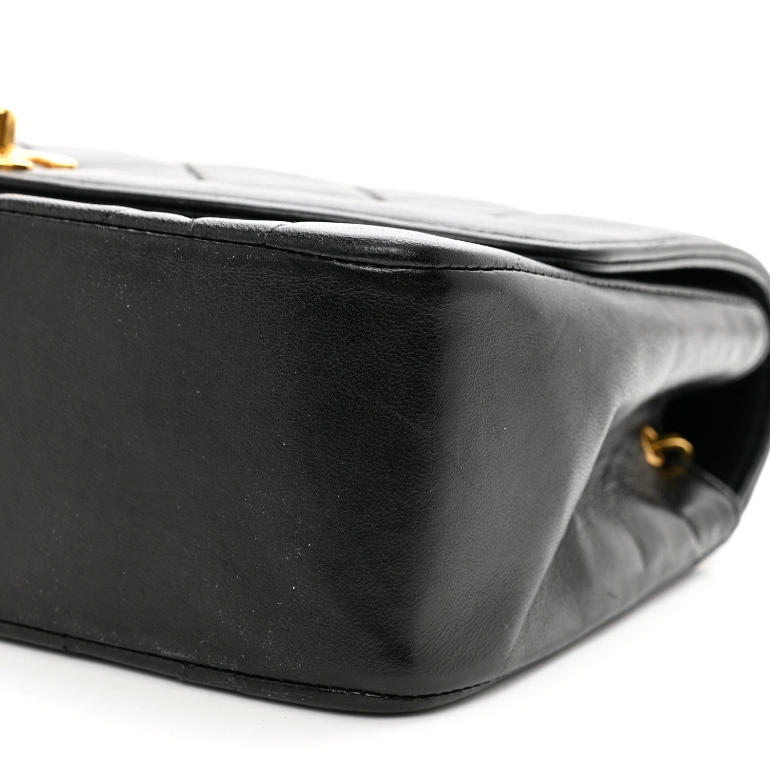 Chanel Lambskin Quilted Small Single Flap Black 10 of 10