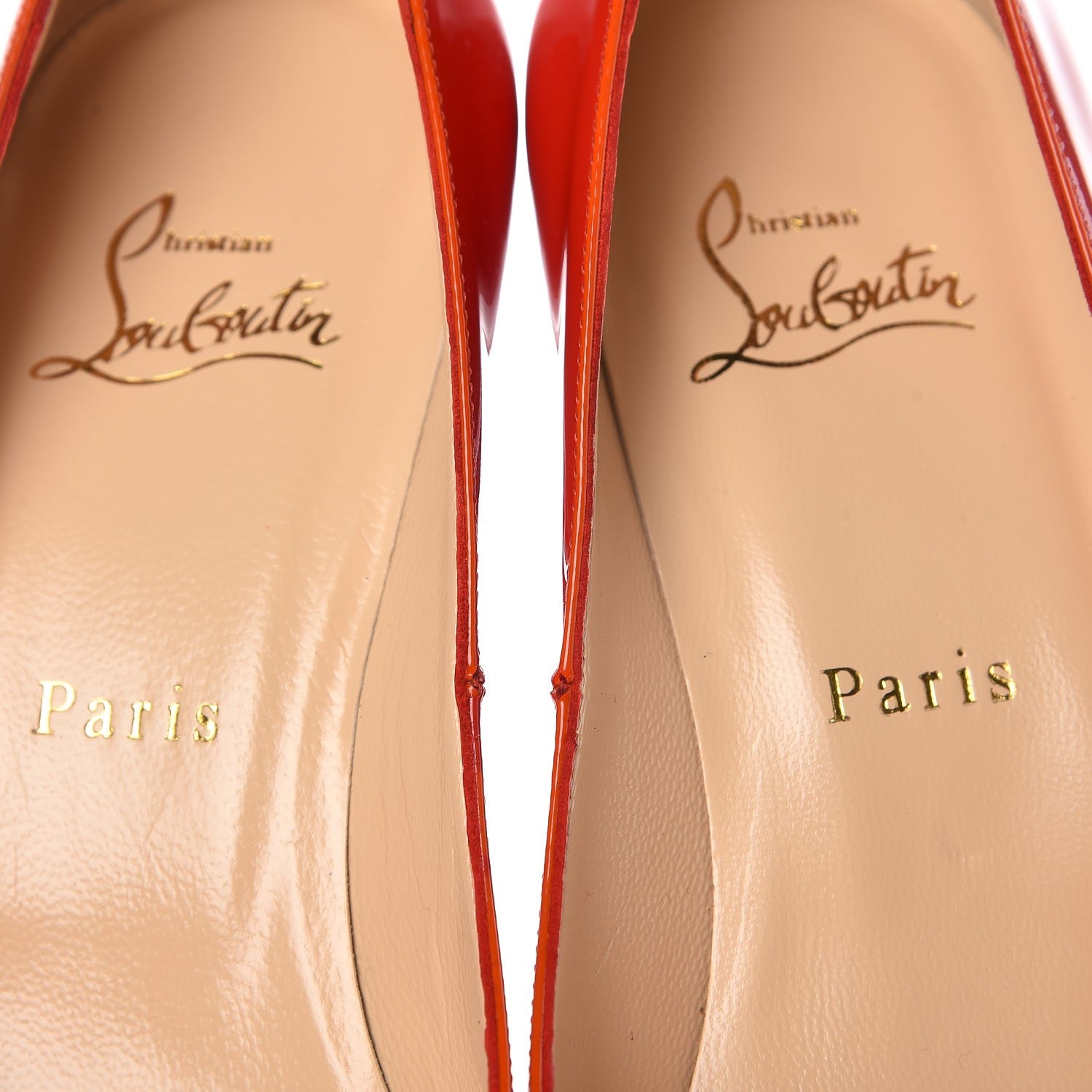 Christian Louboutin Patent Palais Royal 140 Pumps 38 Corazon 8 of 10