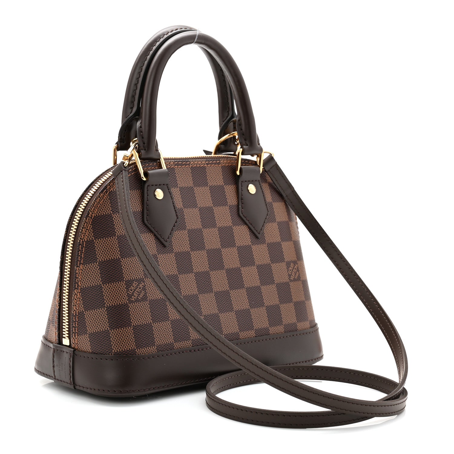 Louis Vuitton Damier Ebene Alma BB 2 of 9