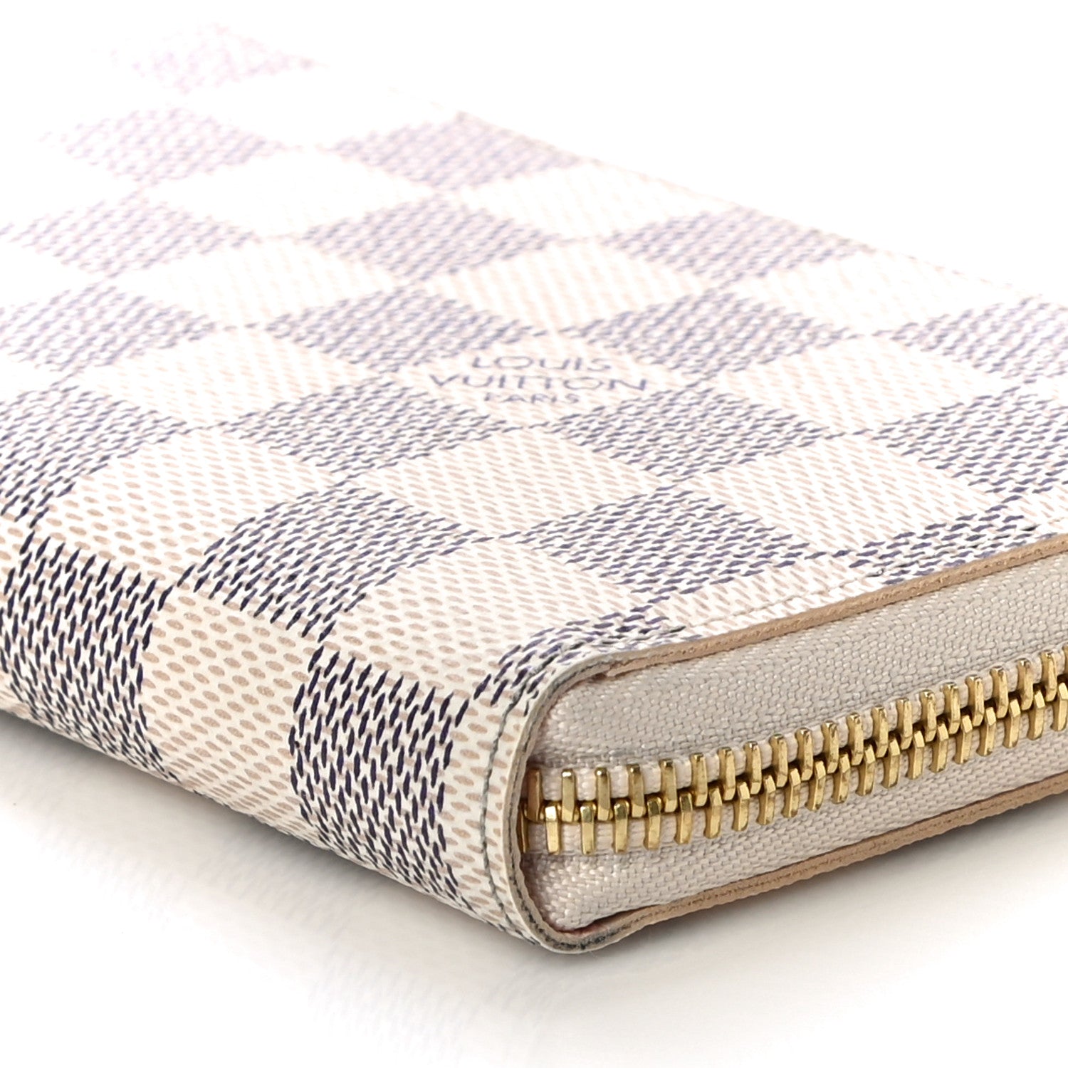 Louis Vuitton Damier Azur Clemence Wallet Rose Ballerine 9 of 9