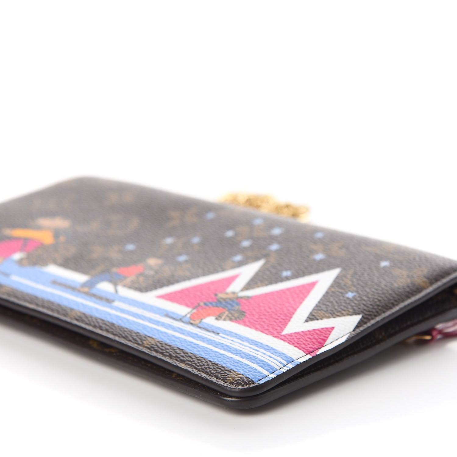 Louis Vuitton Monogram 2018 Christmas Animation Pochette Weekend 7 of 9