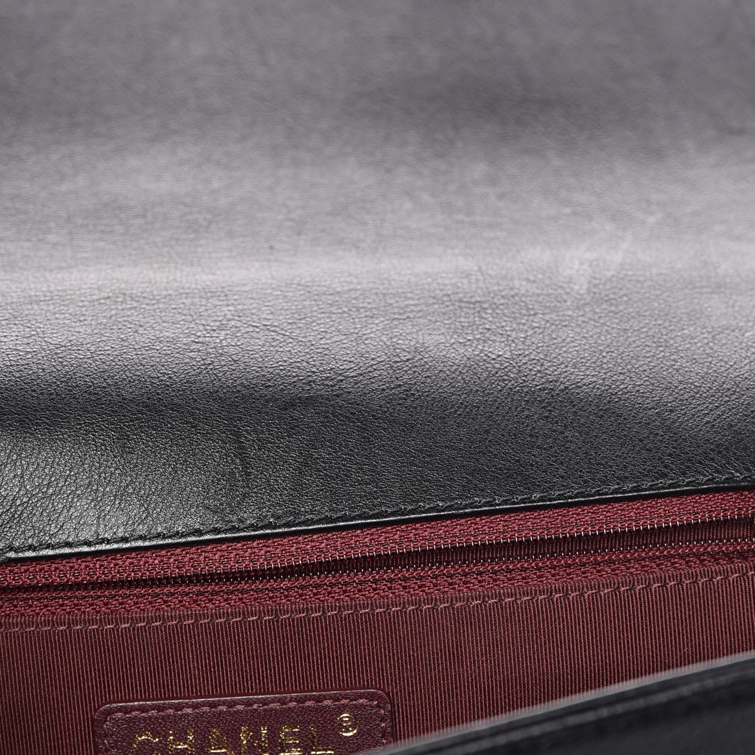 Chanel Goat Hair New Medium Celtic Boy Flap Black 9 of 11